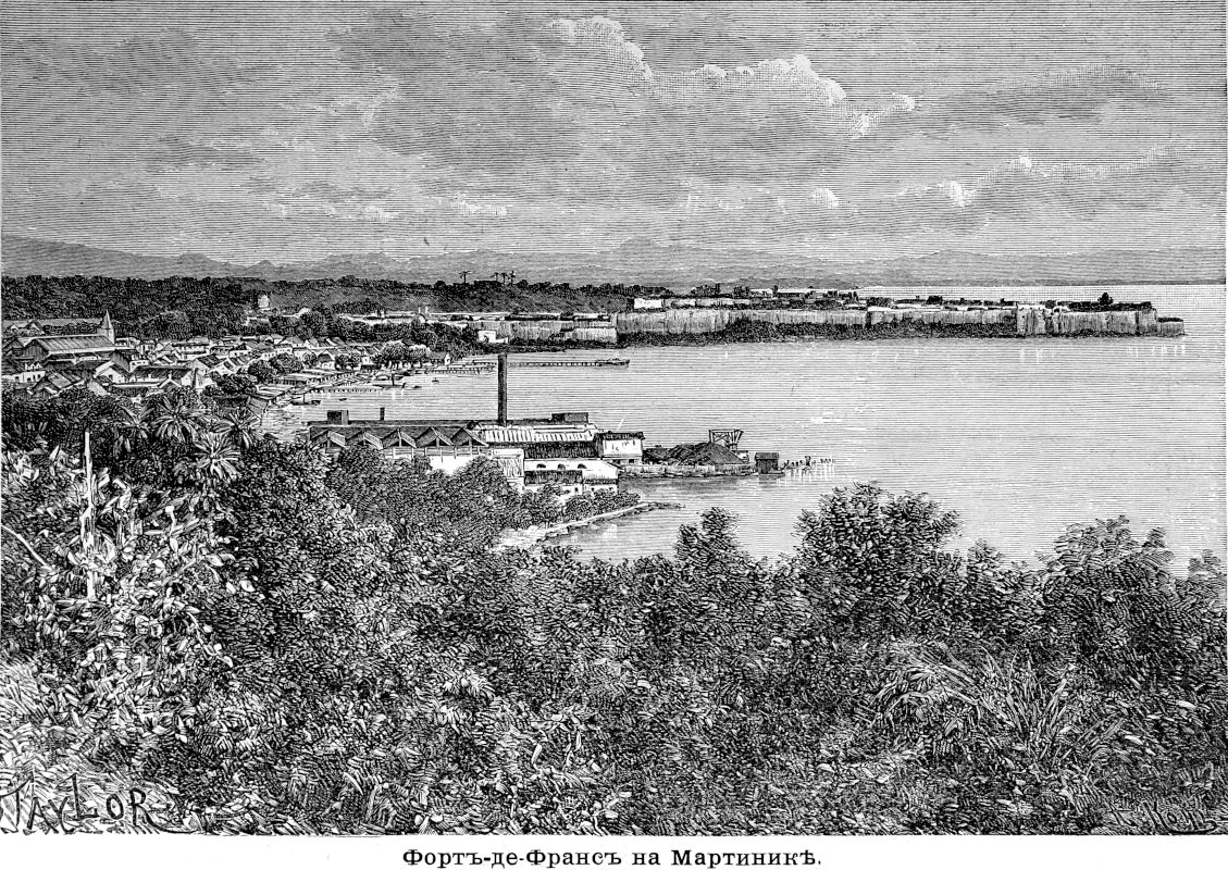 761 Форт-де-Франс на Мартинике